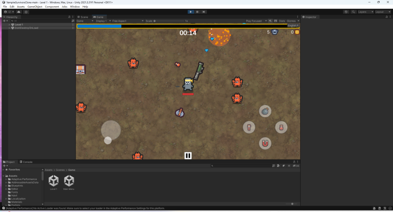 Unity肉鸽游戏源码解析：核心框架、关卡生成与完整项目实战